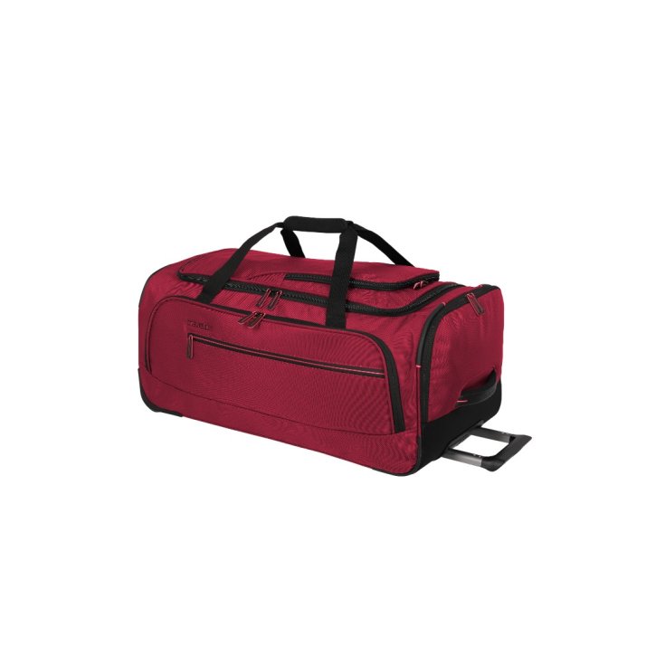 Travelite CROSSLITE 5.0 Rollenreisetasche M red